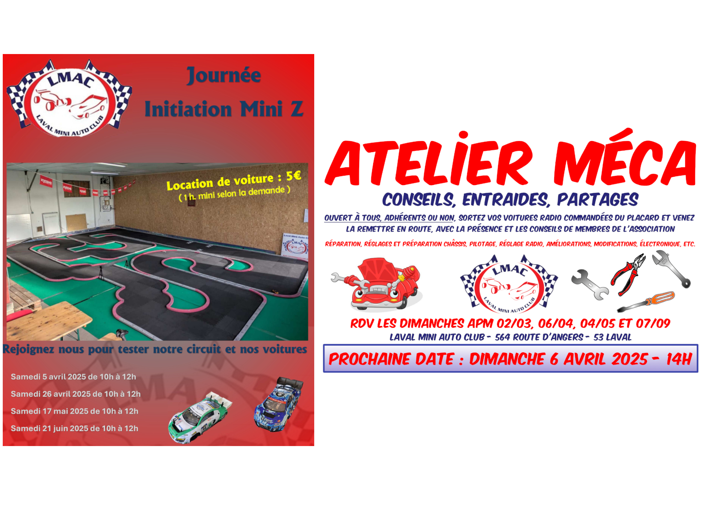 You are currently viewing Week-end découverte 5 et 6 avril : Initiation au pilotage & atelier Méca